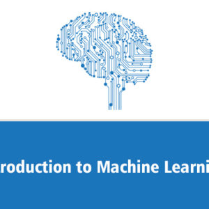 Introduction to Machine Learning
